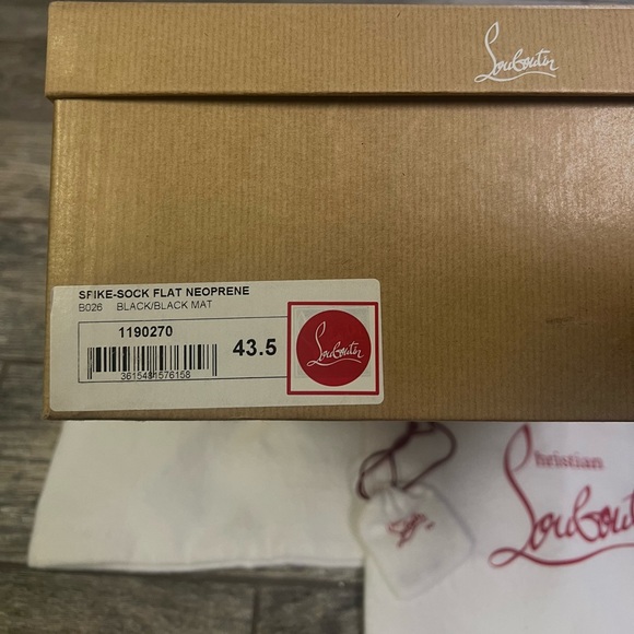 Christian Louboutin spike sock low top sneakers - Picture 3 of 7